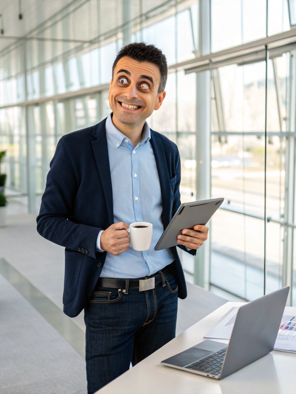 The Recruiter Guy Mascot